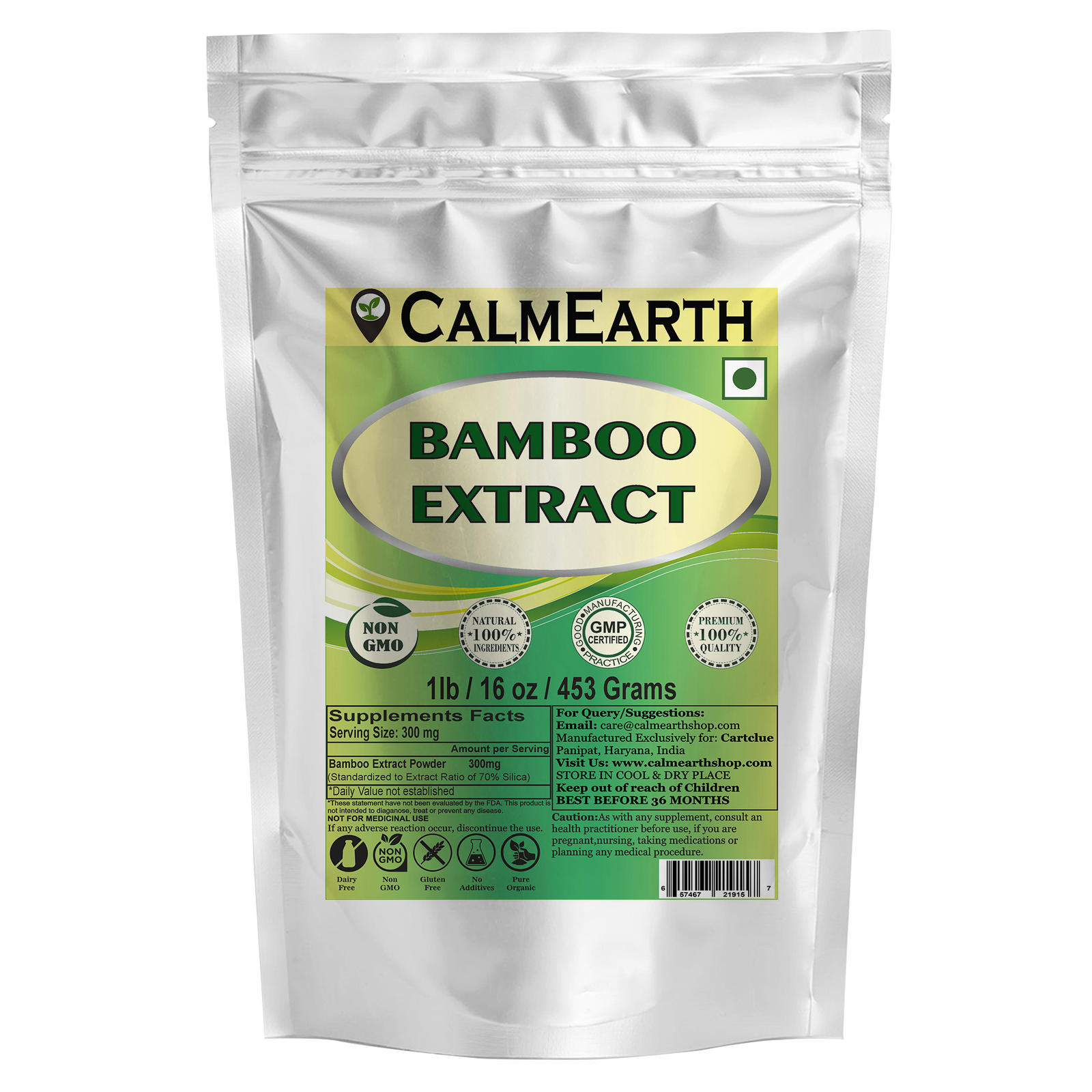 bamboo-extract-powder-1lb Bamboo Extract Powder powder organic herbal supplement by CalmEarth