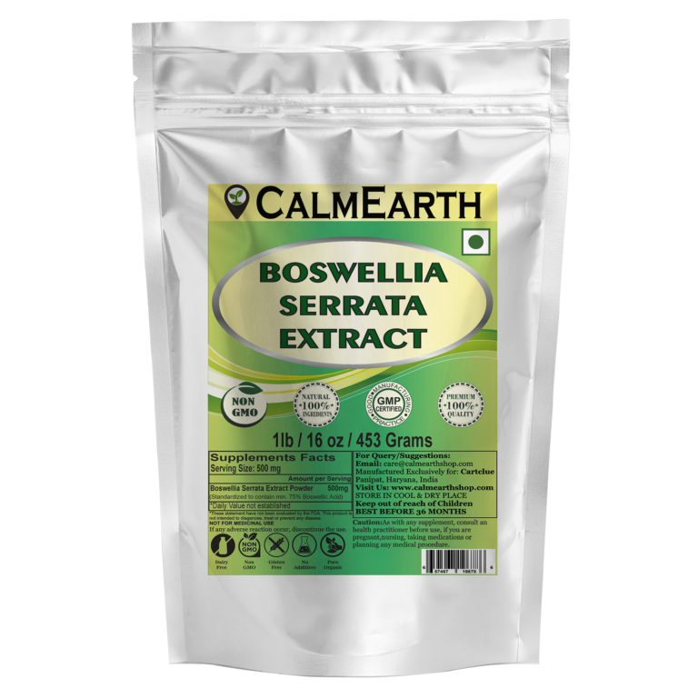 Boswellia Serrata Extract Powder powder organic herbal supplement by CalmEarth