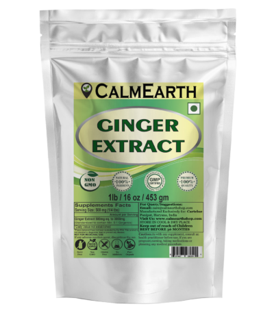 Ginger Extract Powder powder organic herbal supplement by CalmEarth