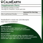 Olive Leaf Extract Powder powder ayurvedic wellness product by CalmEarth