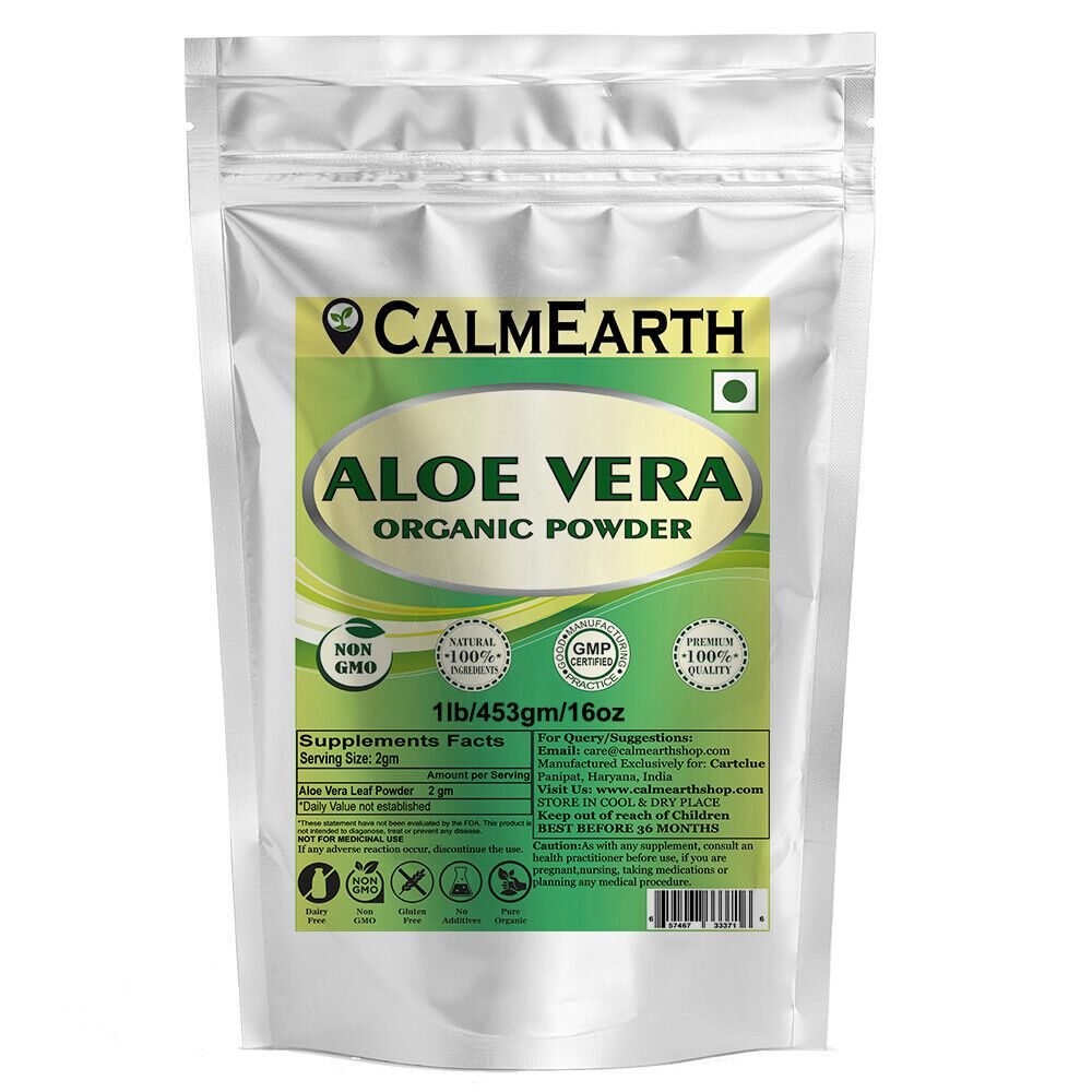 organic-aloe-vera-powder-1lb Organic Aloe Vera Powder powder organic herbal supplement by CalmEarth