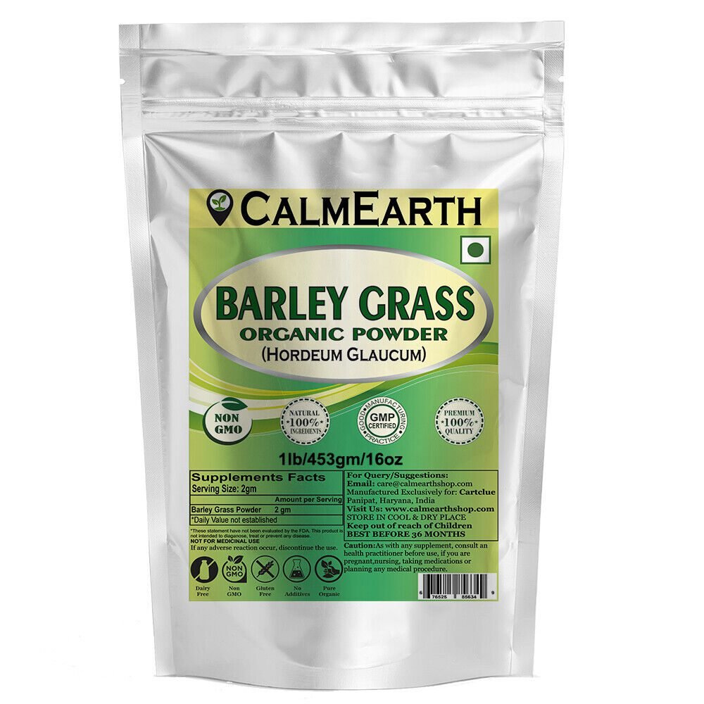 organic-barley-grass-powder-1lb Organic Barley Grass Powder powder organic herbal supplement by CalmEarth