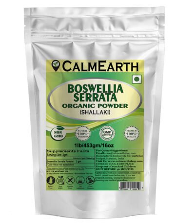 Organic Boswellia Serrata Resin Powder powder organic herbal supplement by CalmEarth