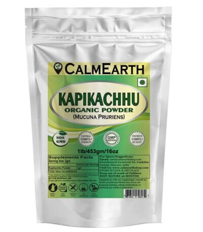 Organic Kapikachhu Seed Powder powder organic herbal supplement by CalmEarth