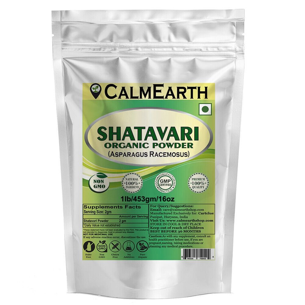 organic-shatavari-root-powder-1lb Organic Shatavari Root Powder powder organic herbal supplement by CalmEarth