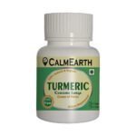 Organic Turmeric Capsules capsules close-up view by CalmEarth