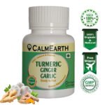Turmeric Ginger Garlic benefits — CalmEarth organic herbal supplement