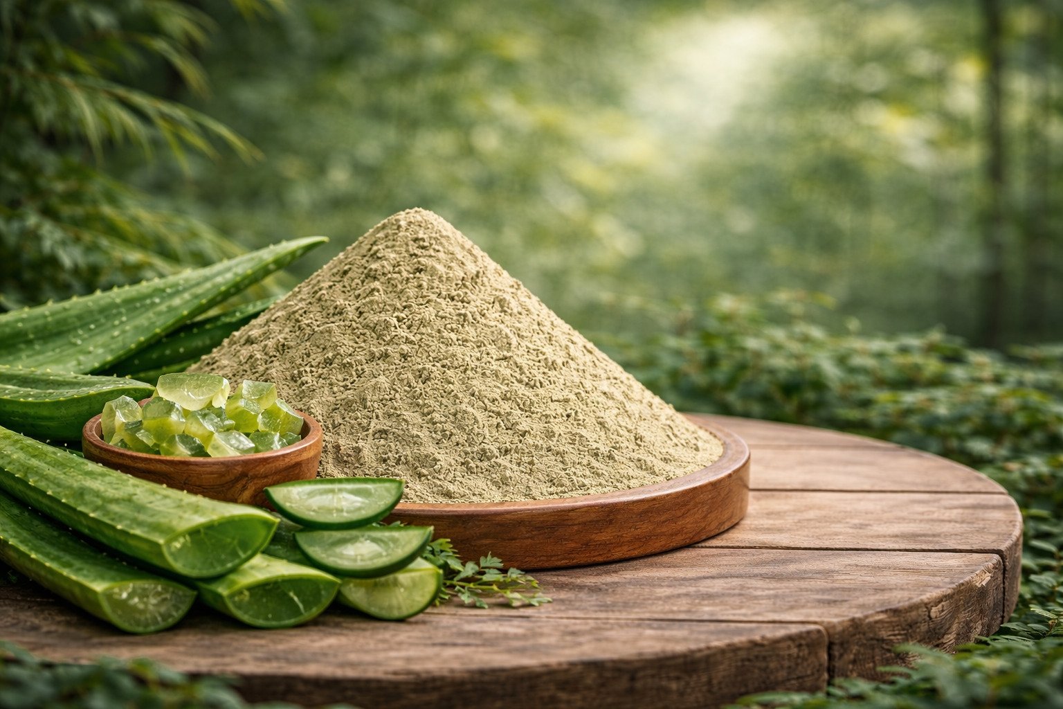 Aloe Vera Organic Powder benefits — CalmEarth organic herbal supplement