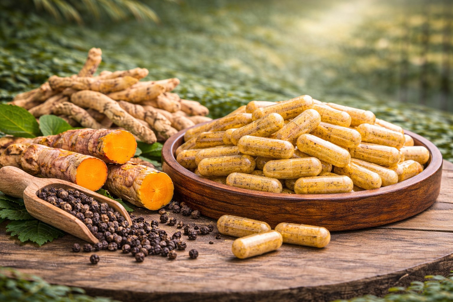 Ashwagandha Black Pepper Turmeric benefits — CalmEarth organic herbal supplement