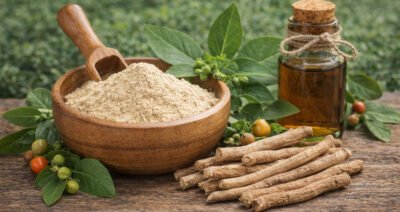 Ashwagandha Extract benefits — CalmEarth organic herbal supplement