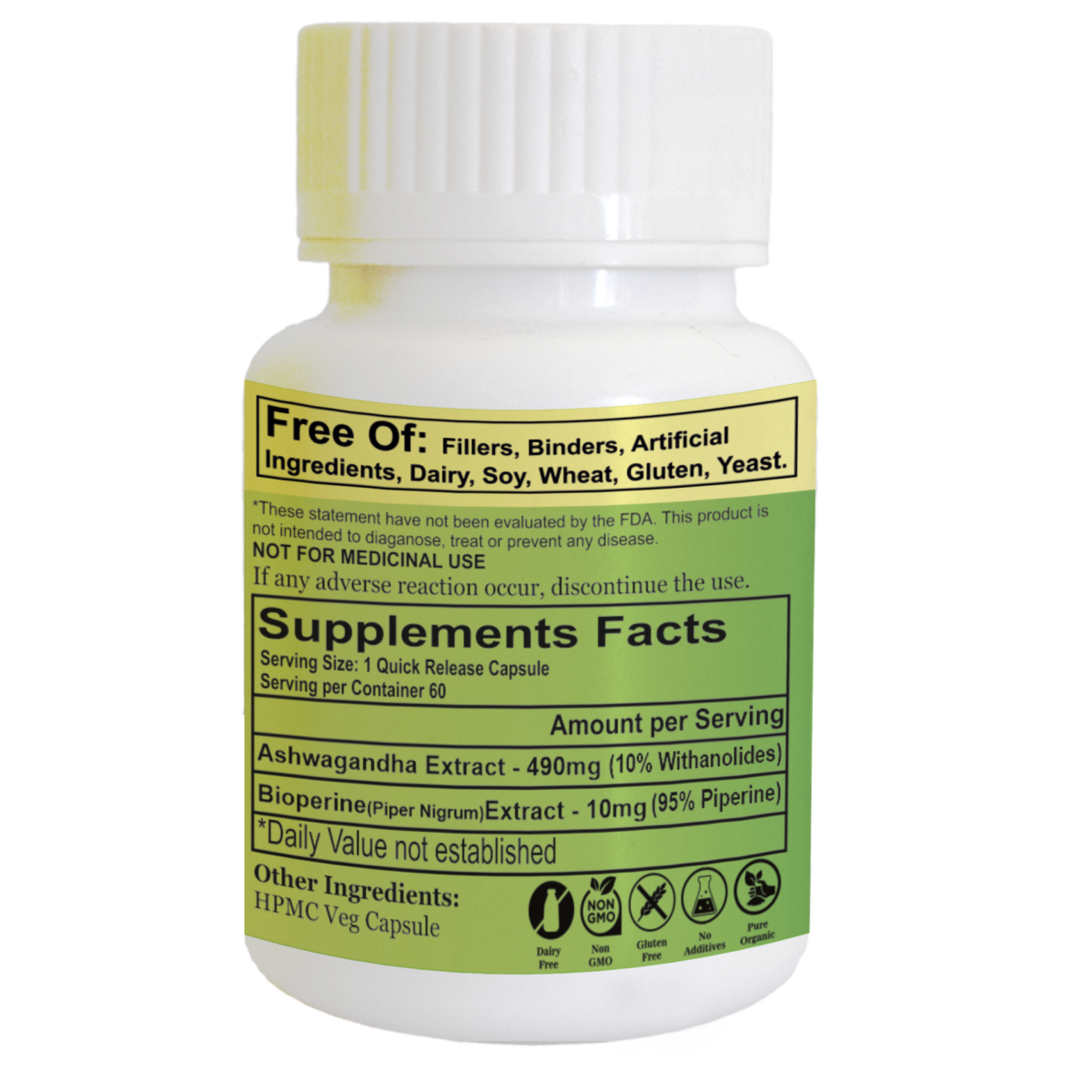 Ashwagandha Side benefits — CalmEarth organic herbal supplement