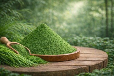 Barley Grass Organic Powder benefits — CalmEarth organic herbal supplement