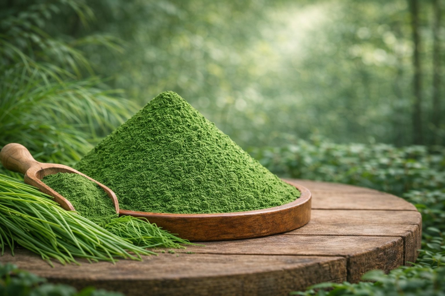 Barley Grass Organic Powder benefits — CalmEarth organic herbal supplement