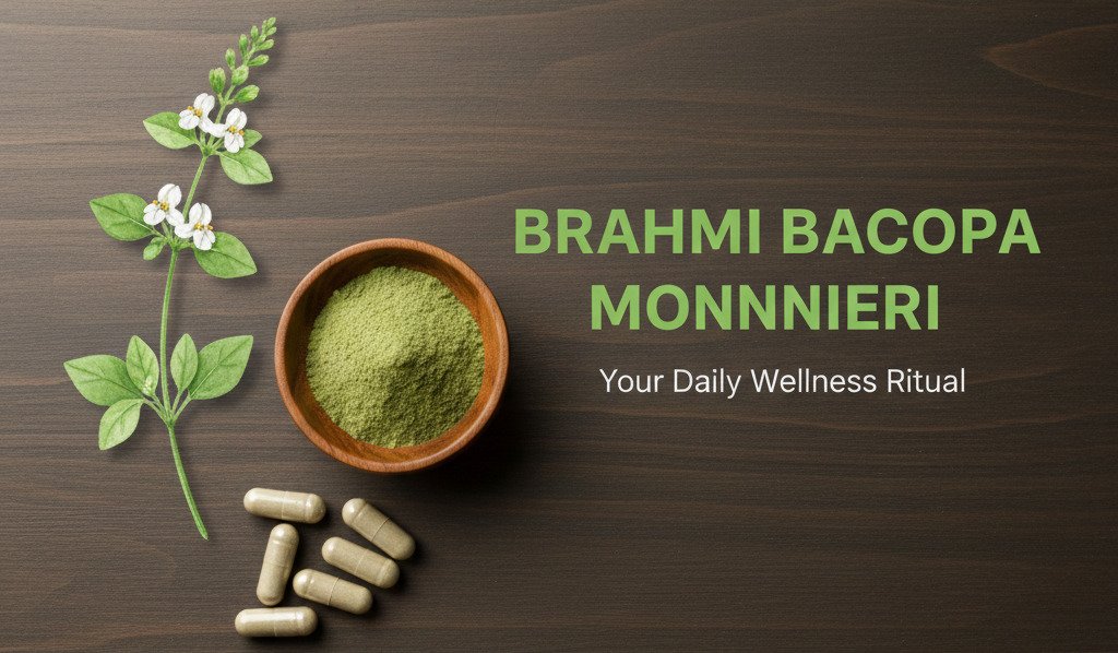Brahmi Herbal Powder benefits — CalmEarth organic herbal supplement