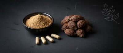 Haritaki Extract Powder benefits — CalmEarth organic herbal supplement