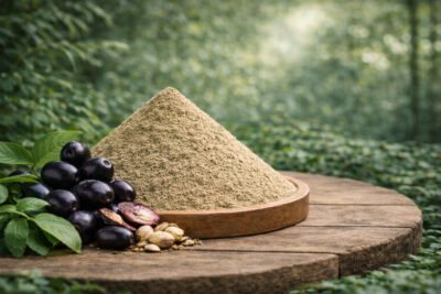 Jamun Seed Organic Powder benefits — CalmEarth organic herbal supplement