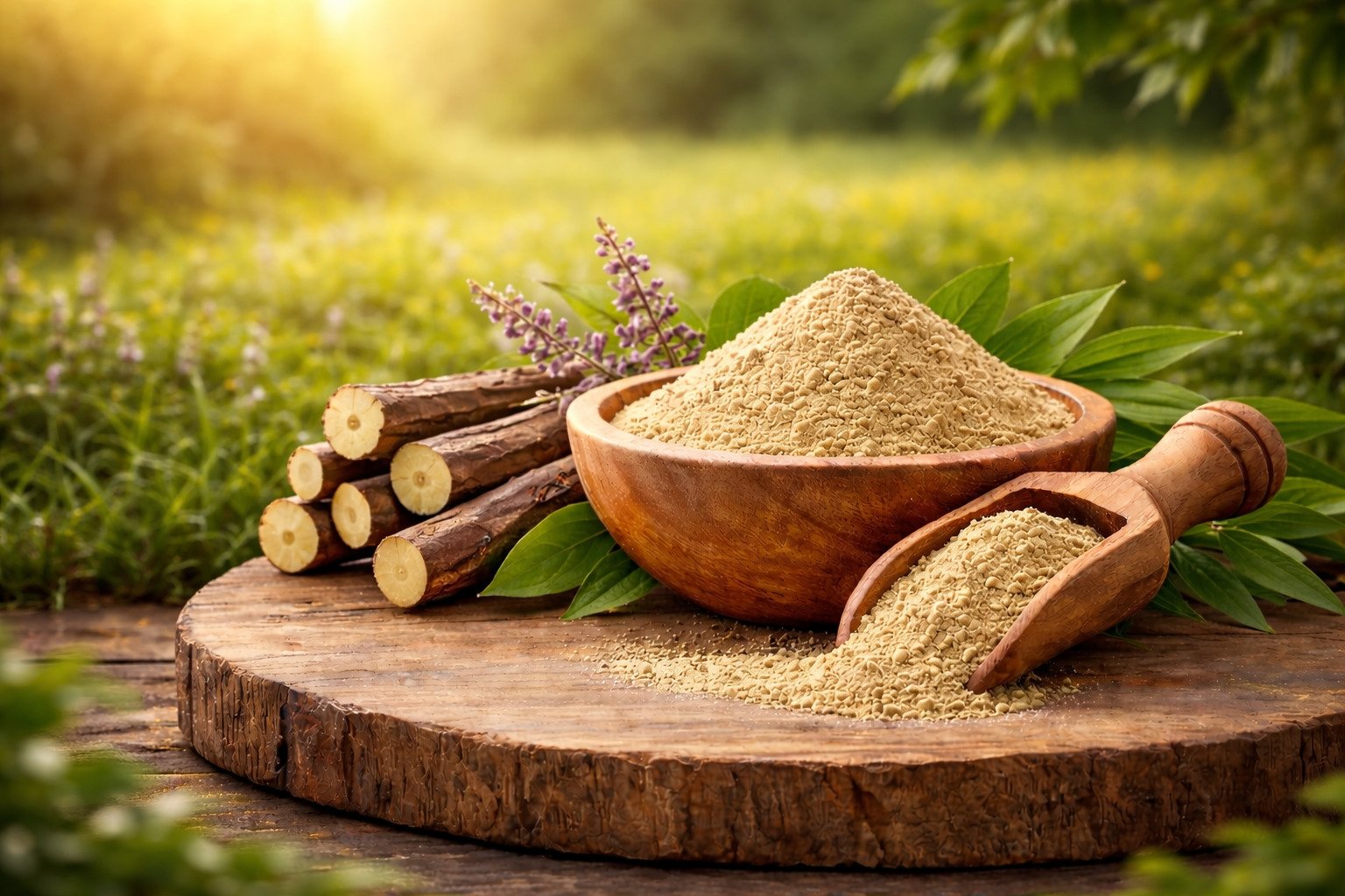 Licorice Extract Powder benefits — CalmEarth organic herbal supplement