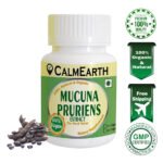 Mucuna Pruriens Extract Capsules capsules ayurvedic wellness supplement by CalmEarth