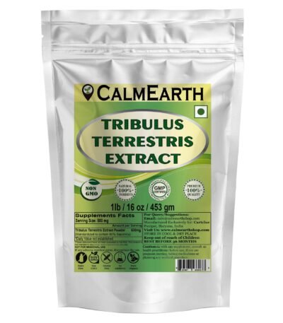 Tribulus Terrestris Extract Powder 1lb benefits — CalmEarth organic herbal supplement