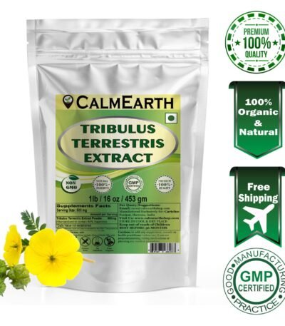 Tribulus Terrestris Extract Powder Calmearth benefits — CalmEarth organic herbal supplement