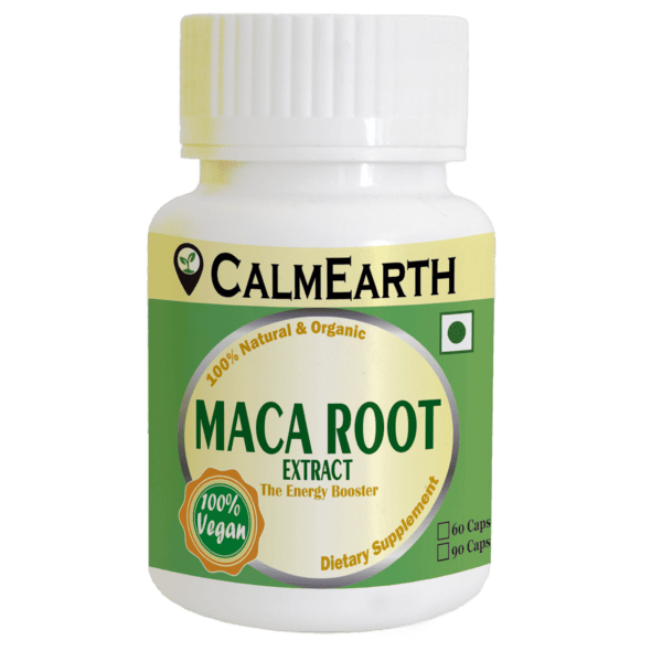 CalmEarth Maca Root Extract Capsule 500mg, 15% Sterol
