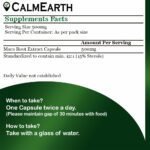 CalmEarth Maca Root Extract Capsule 500mg, 15% Sterol - Image 5